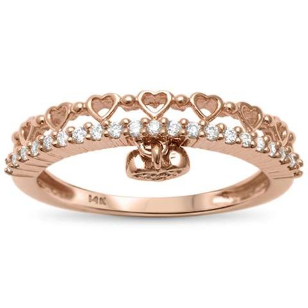 Rose Gold Heart Ring
